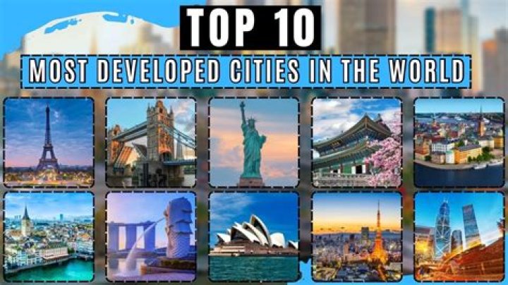 10 Most developed cities in Nigeria