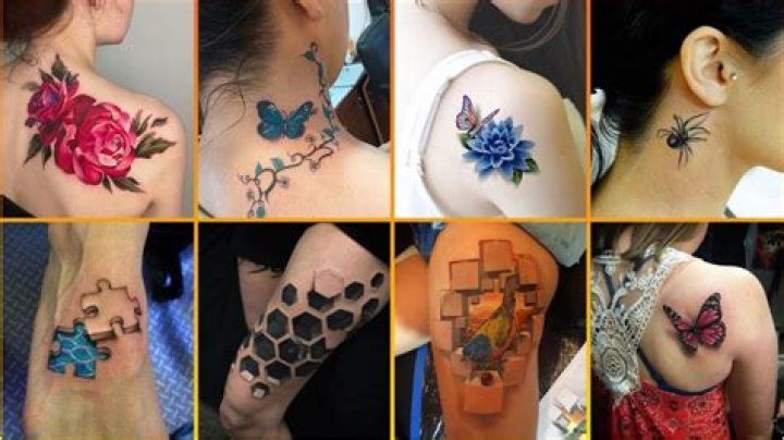 3d tattoos for ladies