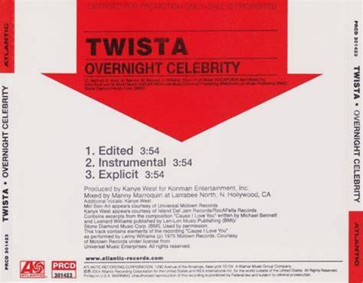 79. Twista - Overnight Celebrity - midnight club 3 hip hop song list