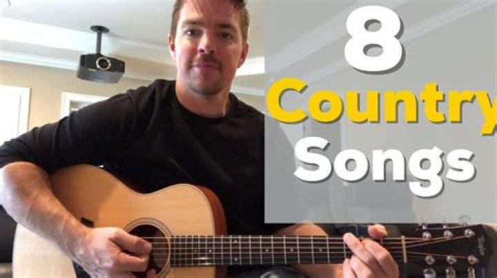8 Country Songs Beginners Should Learn with Chords - g c d chord country songs