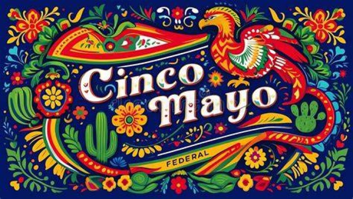 A vibrant Cinco de Mayo banner.