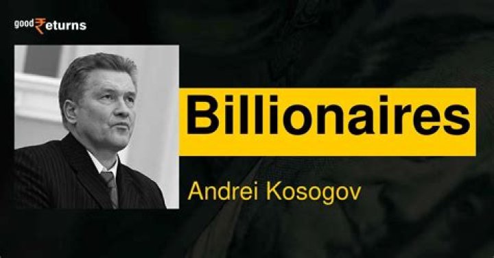 Andrei Kosogov Net Worth