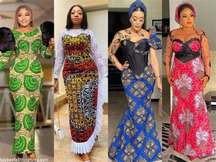Ankara dresses of different styles