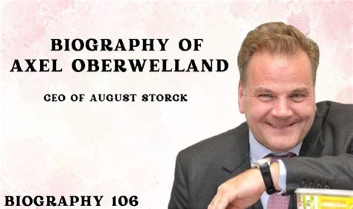 Axel Oberwelland Philanthropy Axel Oberwelland Philanthropy