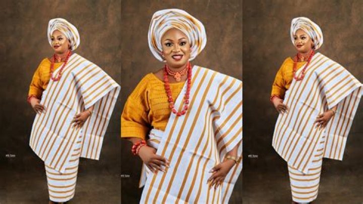 Bella Naija black iro and buba style