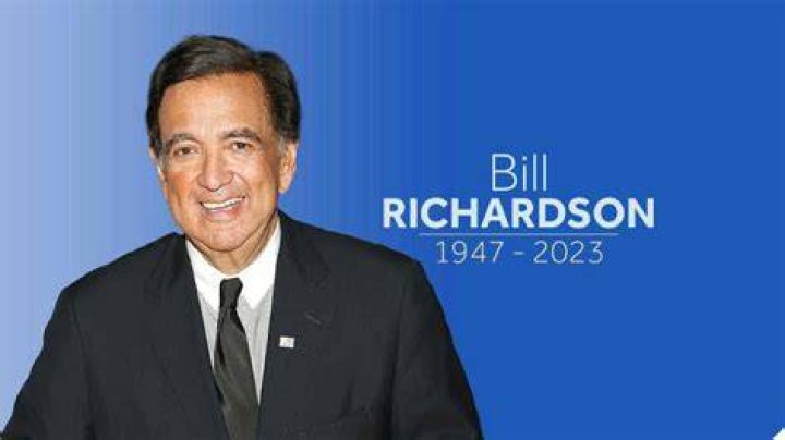 bill richardson death cause