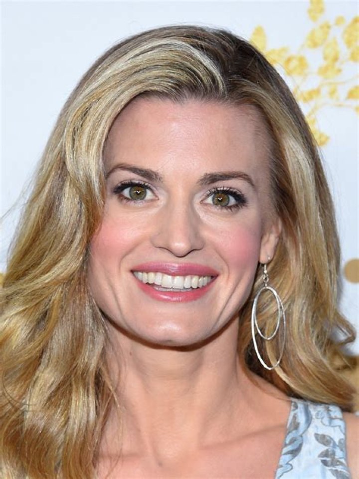 Brooke D'Orsay as Deb on Drop Dead Diva and the actor on the red carpet