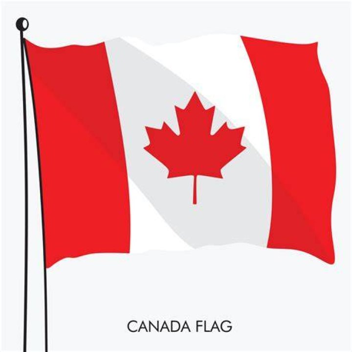 Canadian flag.