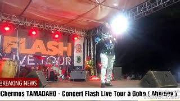 Chermos TAMADAHO - Concert Flash Live Tour &agrave; Goho ( Abomey) - concert flash