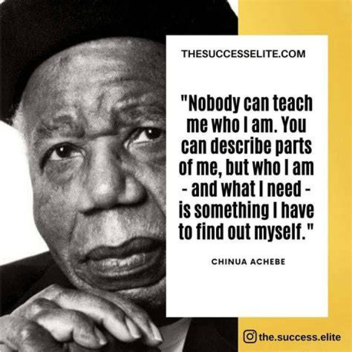 Chinua Achebe quotes