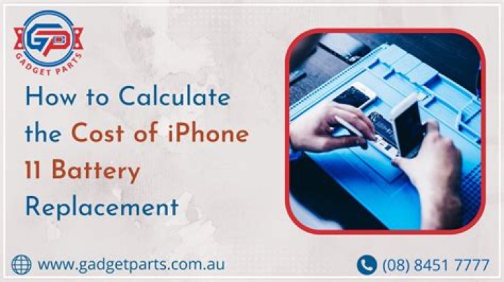 cost of replacing iphone battery