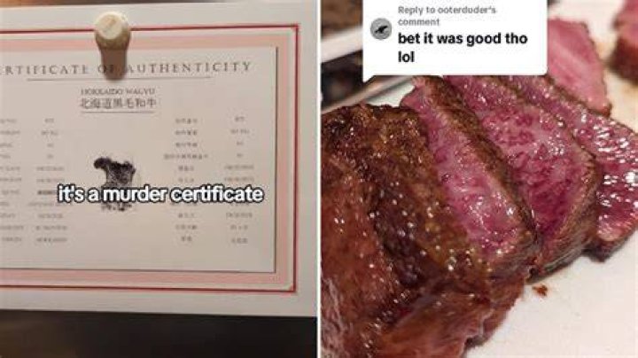 death certificate wagyu beef