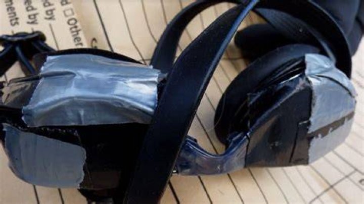 Duct-taped goggles found at Muller's cabin