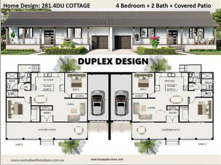 Duplex house design