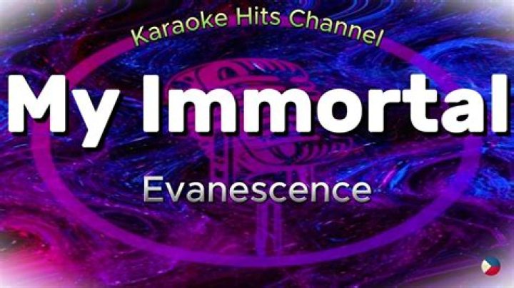 Evanescence - My Immortal (Karaoke Version) - punk rock karaoke song list