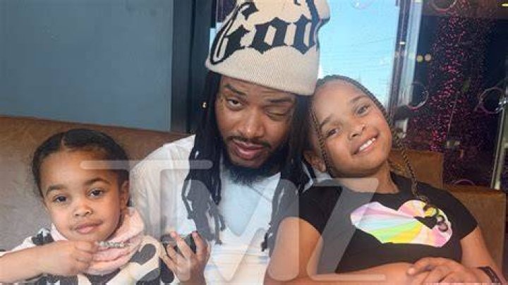 Fatty Wap with his daughter