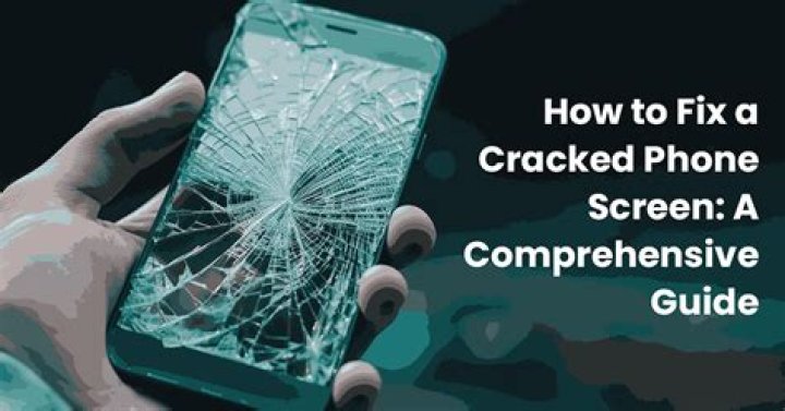 fixing cracked phone screen at home