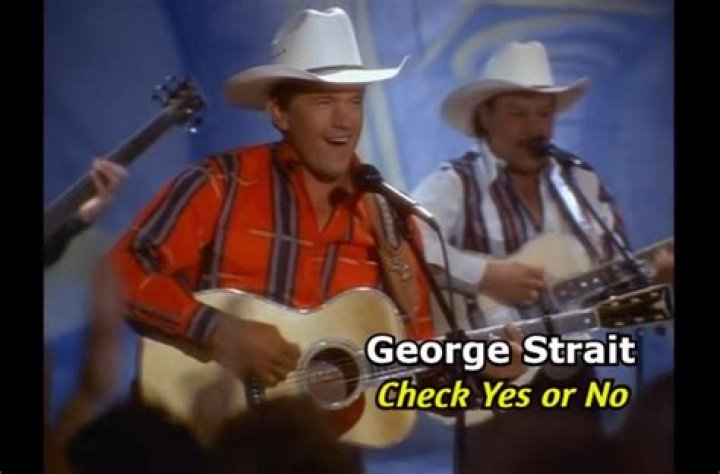 George Strait - Check Yes Or No (Official Music Video) - Songs written by chris Stapleton