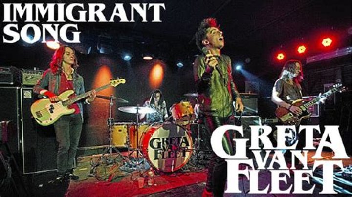 Greta Van Fleet - Immigrant Song [LIVE] - Led Zeppelin Cover (2015) - Greta Van Fleet cover songs