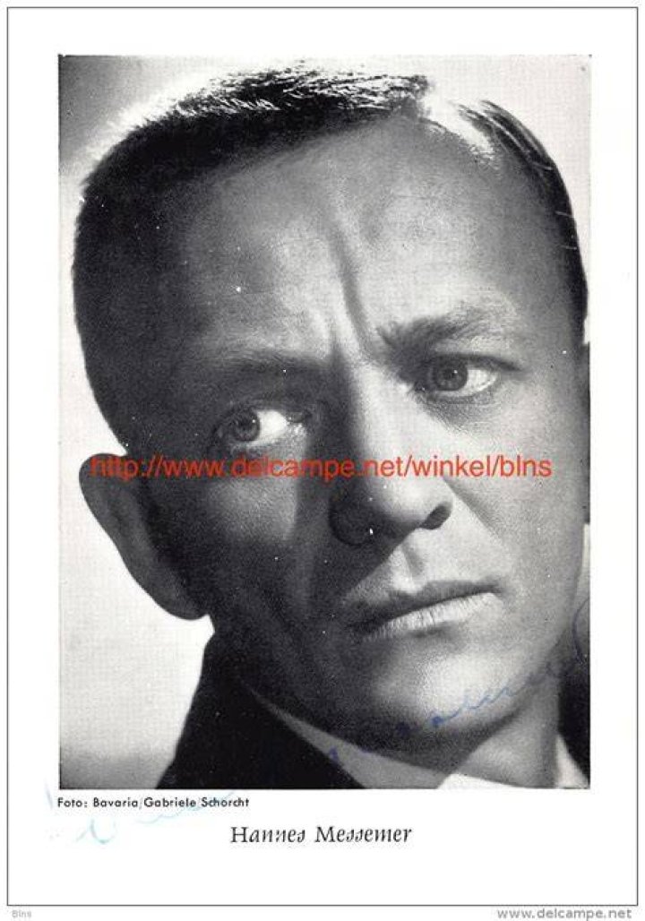 Hannes Messemer Net Worth