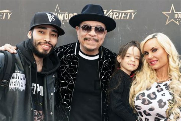 Ice-T with his son