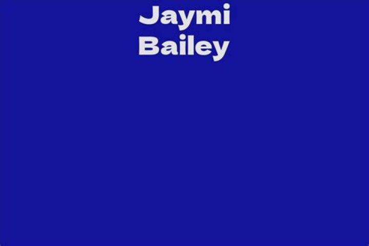 Jaymi Bailey