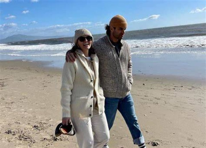 Jennifer Morrison with her husband, Gerardo Celasco
