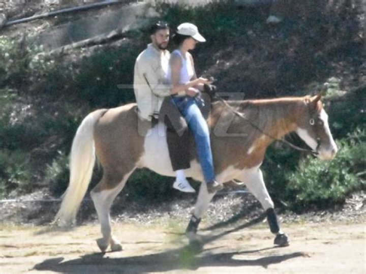 Kendall Jenner Riding a Horse