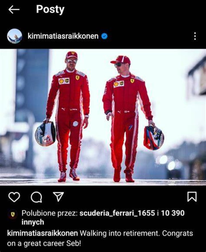 kimi r&auml;ikk&ouml;nen retirement