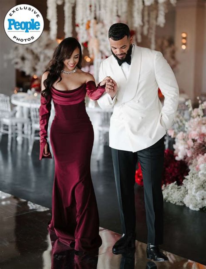 Kristy Scott with her longtime husband. 