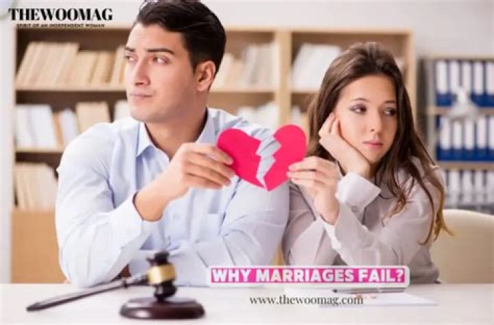 Major marriage problems: why do marriages fail?
