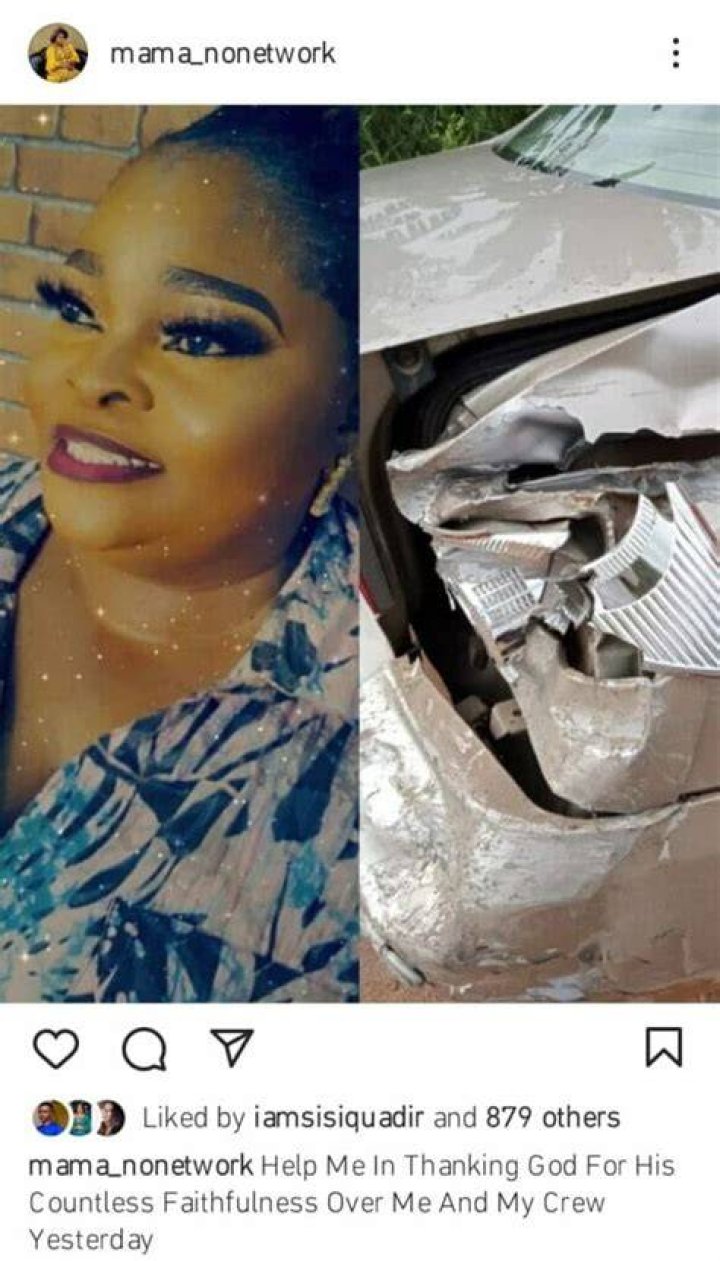 Mama No Network survives accident
