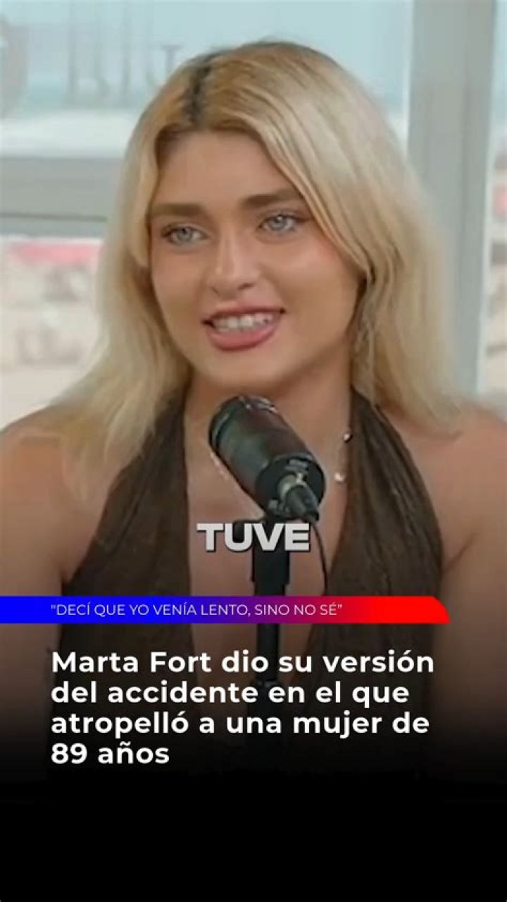 Marta D&iacute;az Accidente