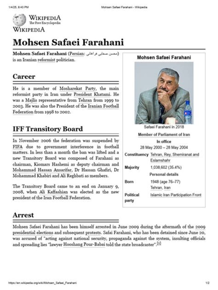 Mohsen Safaei Farahani