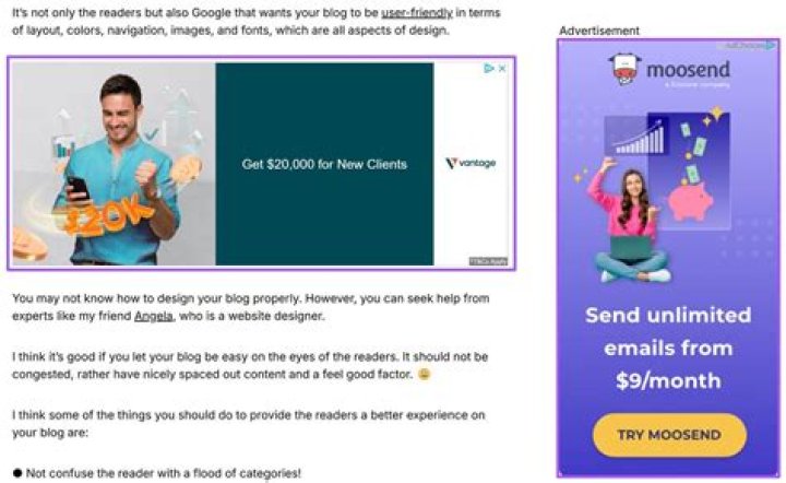 monetize blog with ads