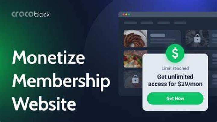 Monetize Blog with Membership Sites