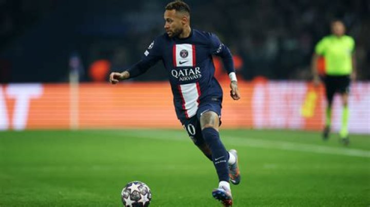 Neymar Jr playing for Paris Saint-Germain