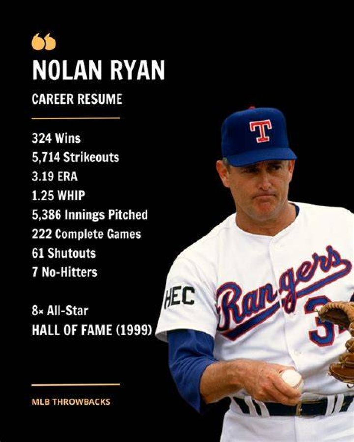 Nolan Ryan Career Earnings