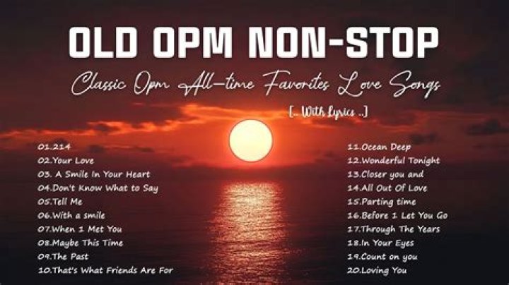 OLD OPM NON-STOP | CLASSIC OPM ALL TIME FAVORITES LOVE SONGS - opm alternative rock songs list