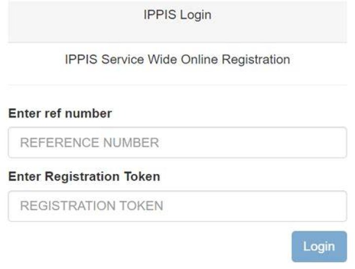Online IPPIS verification/update registration guidelines
