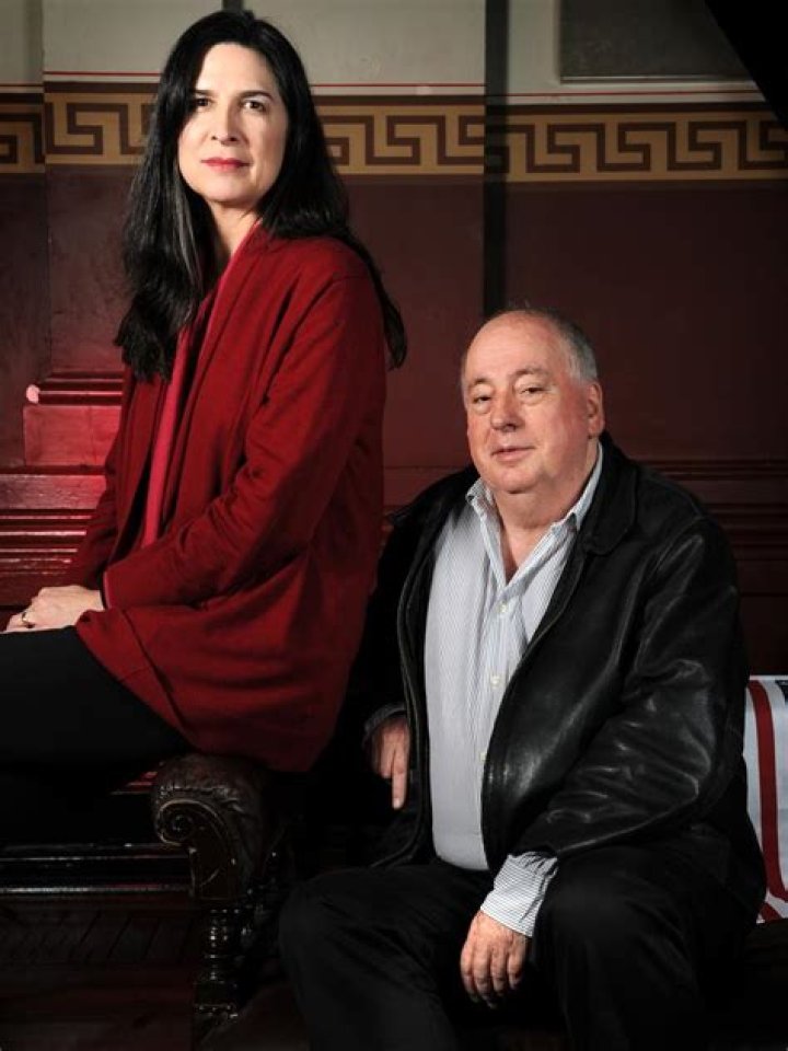 Pamela Rabe with her husband Roger HodgmanSOURCE: Pinterest