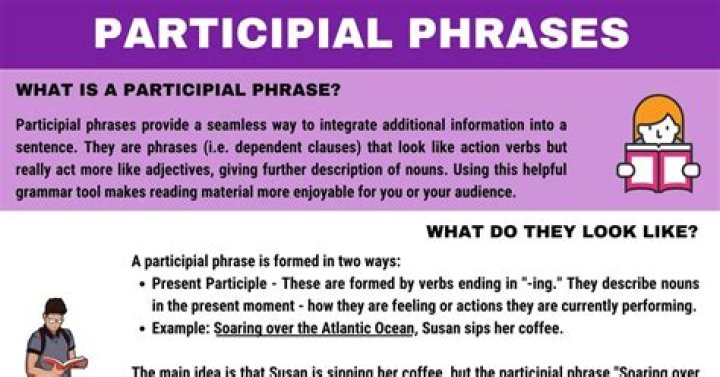 participial phrases