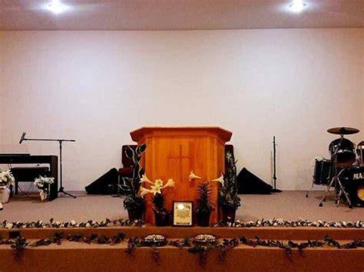 Pentecostal church altar designs