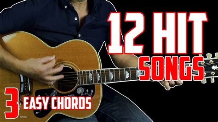 Play 12 Hit Songs Using 3 Easy Chords 4K - 3 chord country songs g c d