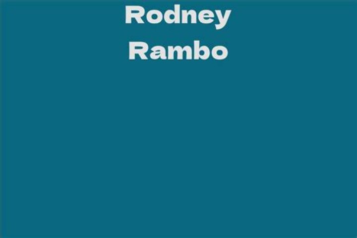 Rambo Net Worth 2024