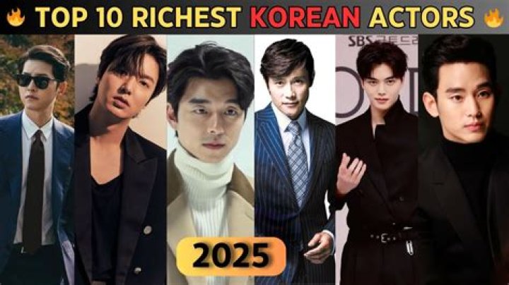 Richest korean actors