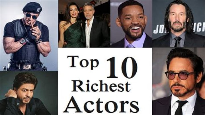 Richest old actors