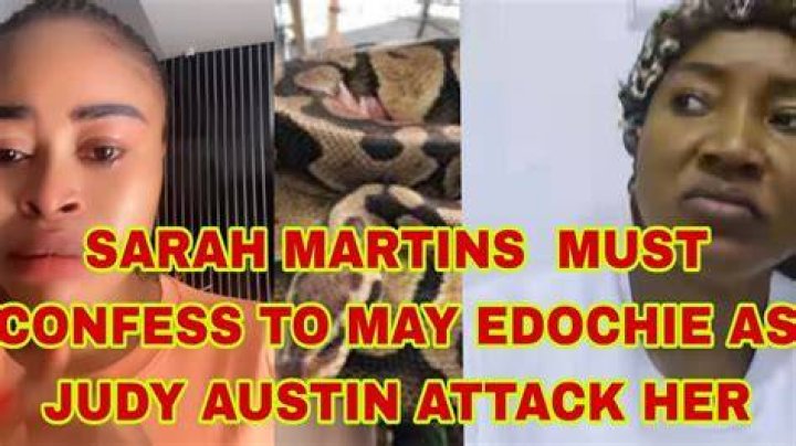 Sarah Martins blasts Judy Austin over Yul Edochie.