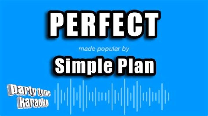 Simple Plan - Perfect (Karaoke Version) - punk rock alternative rock pop rock karaoke songs