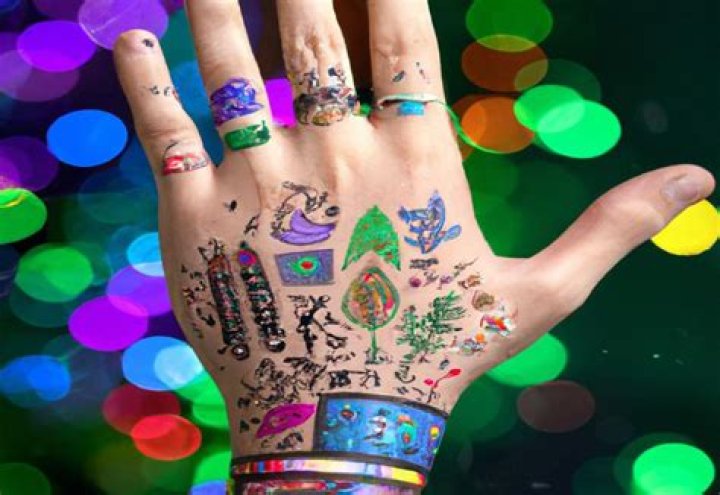stuff to draw on your hand